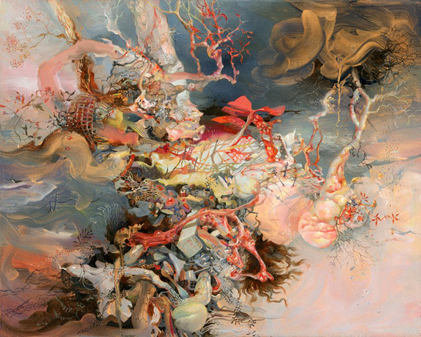 俄罗斯艺术家darinakarpov民族风格绘画作品