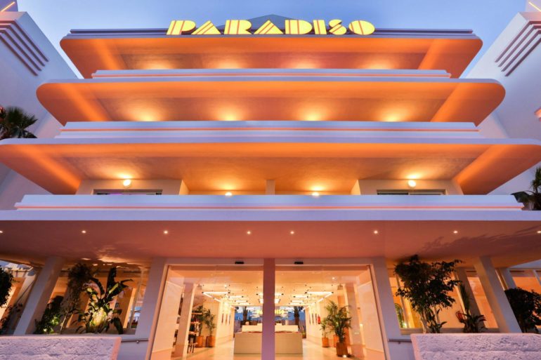 paradisoibiza艺术酒店设计灵感源自迈阿密现代建筑风格