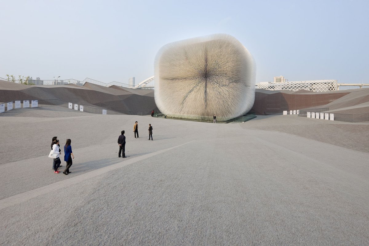 上海世博会英国馆设计heatherwickstudio