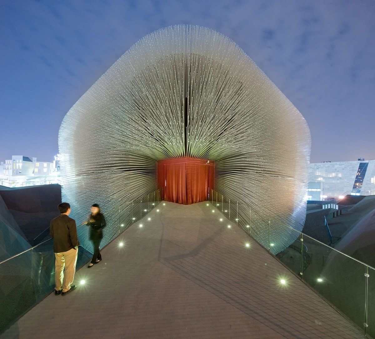 上海世博会英国馆设计heatherwickstudio