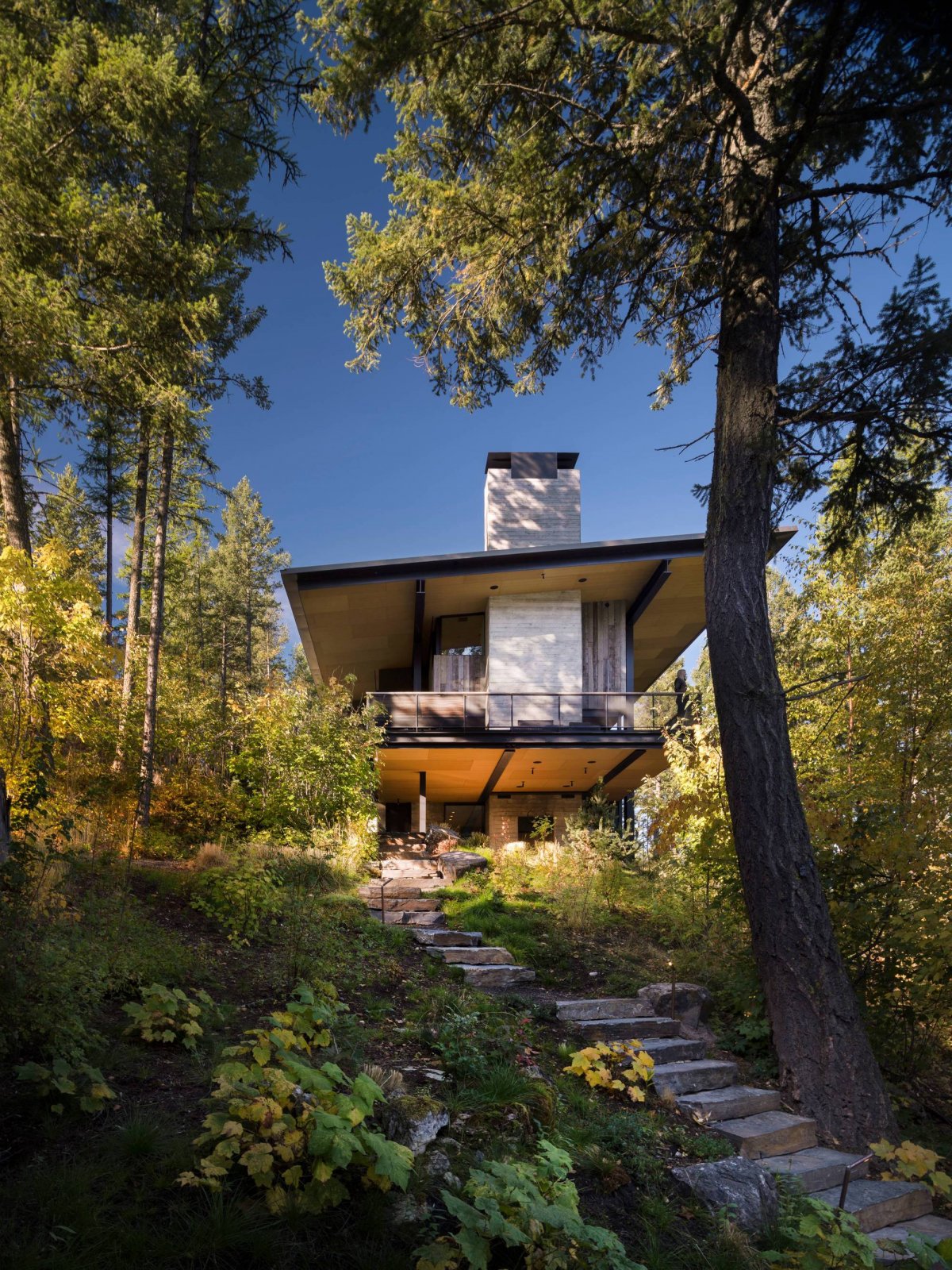 蒙大拿州山野别墅设计olsonkundig