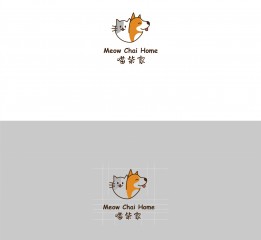 喵柴家 logo/vi設計