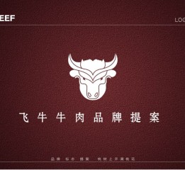 飛牛牛肉LOGO提案設(shè)計