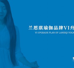 瑜伽品牌全案升级 标志设计 VI设计 