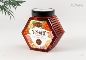 蜂蜜包装设计 百花蜂蜜©刘益铭 原创