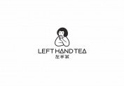 左手茶LOGO及包装设计 | 简约 插画 