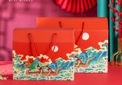 端午节粽子盒包装设计中国风国潮风插