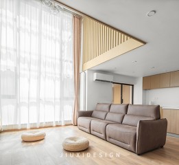 「久棲設(shè)計(jì)」三人居的『一室』生活，利用原木滿(mǎn)足對(duì)日式的執(zhí)念