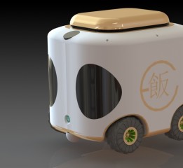 “凡” - 外賣機(jī)器人 (“FAN” - Fast food robot) 設(shè)計(jì)（歡迎有意合作者來(lái)電）