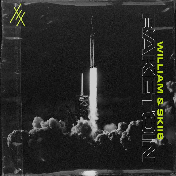 《raketoin》专辑封面采用microgram字体设计