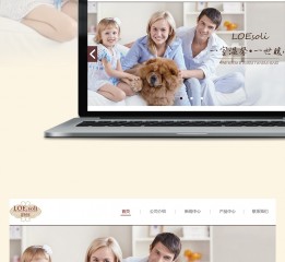 家纺企业网站PC端及微官网