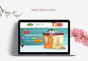 溢涌堂正品店淘宝首页设计