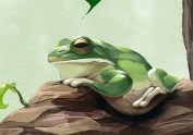水彩风动物插画