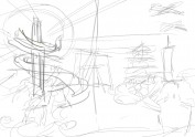 建军节插画步骤分享