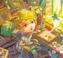 畫畫小孩