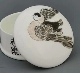 付滿樂（老樂）畫瓷
