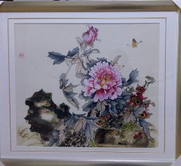 工筆  花開富貴