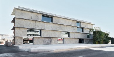 混凝土結構設計的巴林藝術收藏倉庫