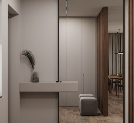 空间公寓设计 小而精致55㎡两房装修