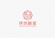 logo设计陕西味道的酥饼屋