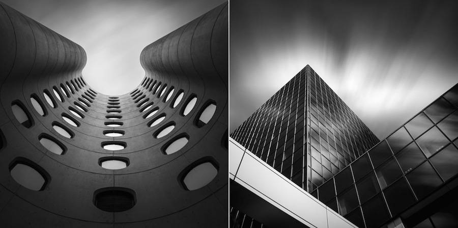 johnnykerr非凡的黑白抽象建筑摄影