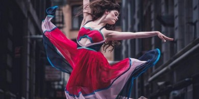 紐約攝影師捕捉到芭蕾舞者在紐約街頭起舞的身影