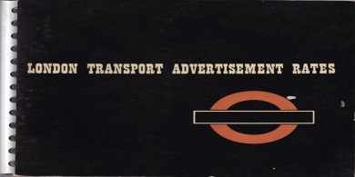 1947年倫敦運輸廣告的宣傳小冊