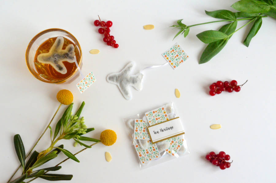 法國設計師Elodie Fagot 可愛的茶包的相關圖片