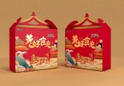 “美好食光”春节特产礼盒包装设计