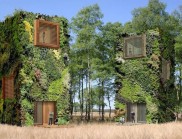 像樹一樣設計的未來主義住宅