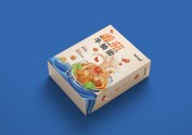 一款牛腩面，香辣和番茄口味，原创插