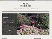 太平洋园艺杂志网站版式设计