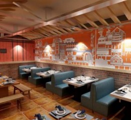 云南餐厅设计丨 火锅餐厅设计丨川颂