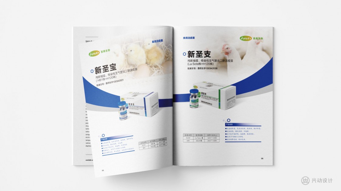 生物科技公司产品手册设计