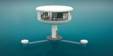 这些豪华的漂浮舱是海洋上的环保+智能住宅设计