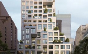 位于紐約東57街的ODA像素化住宅樓開始施工