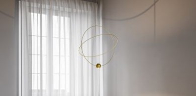 幾何吊燈設計|靈感來自行星運行的軌道