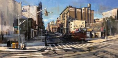 繪畫藝術家Jeff Bye探索紐約市的隱藏區域
