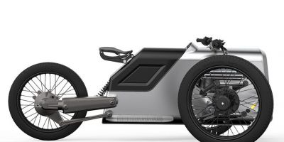 復古靈感的E-Trike電動三輪車設計