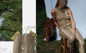 海伦娜·埃尔斯顿用菌丝体和回收材料设计可分解的服装
