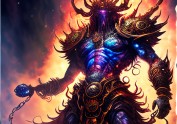幻想插画 手绘插画风格 神魔系列