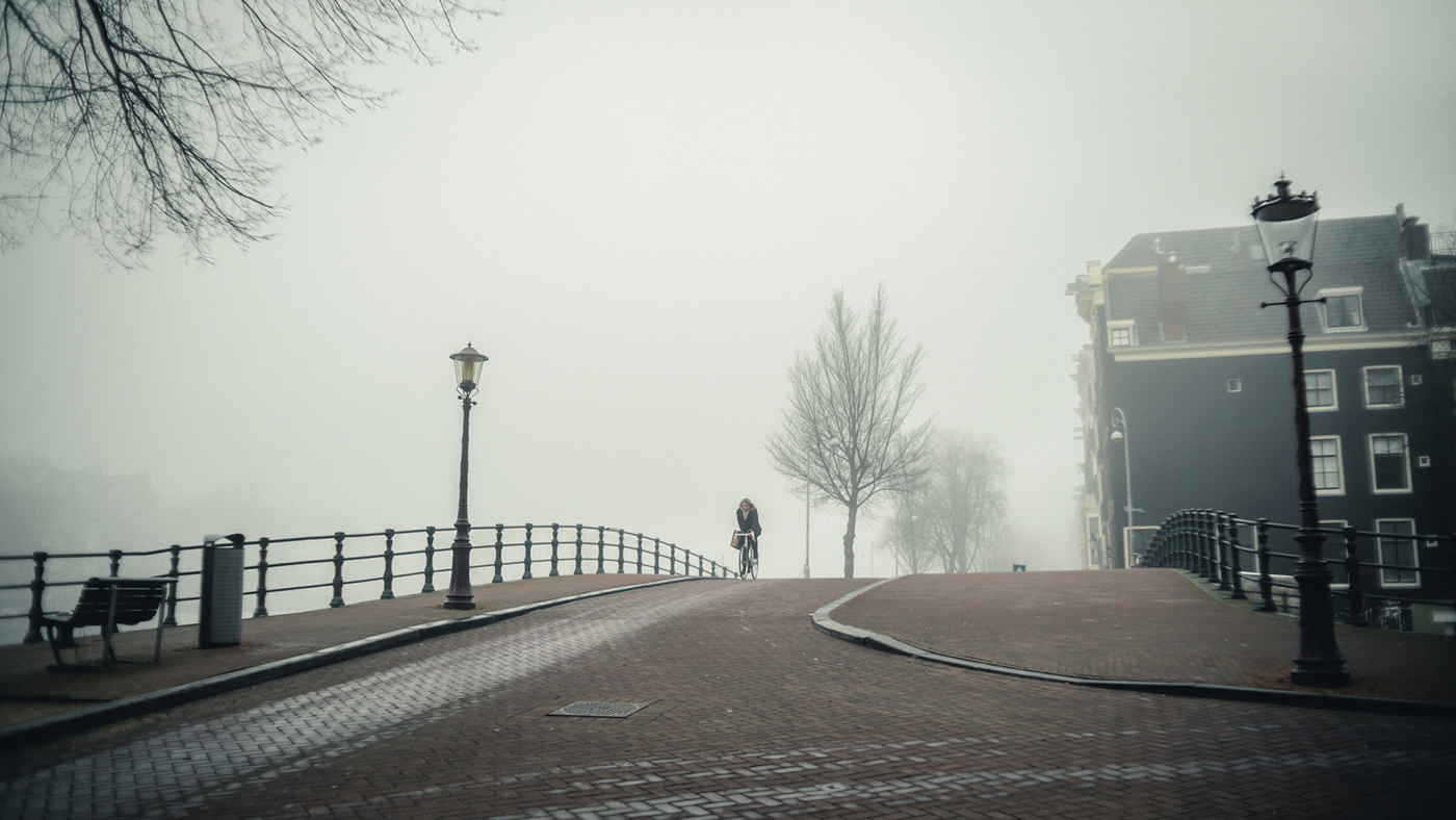 阿姆斯特丹宁静的街道#景观摄影#的相关图片