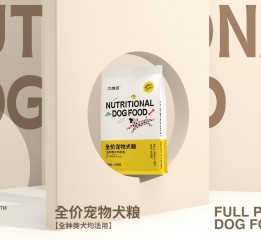 福祿設計 I 大嘴派?全價寵物犬糧包裝設計