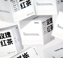 尚智×有茶｜玫瑰红茶概念包装｜饮品包装设计