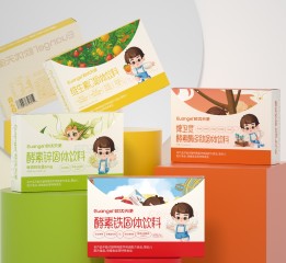 尚智×欧优｜系列维生素固体饮料包装｜食品包装设计