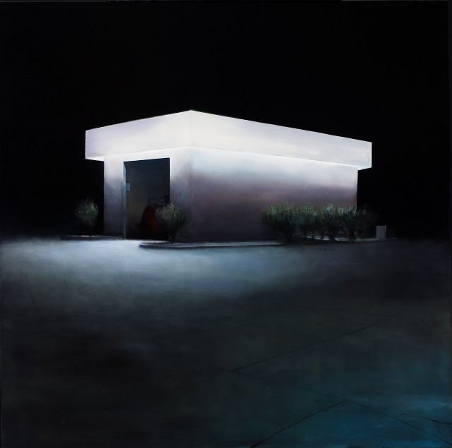 美国艺术家特雷弗·杨的夜灯绘画的相关图片