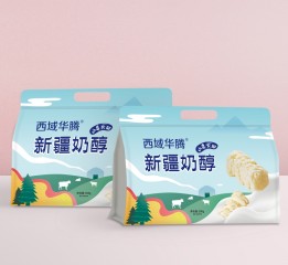 西域华腾新疆奶醇包装设计