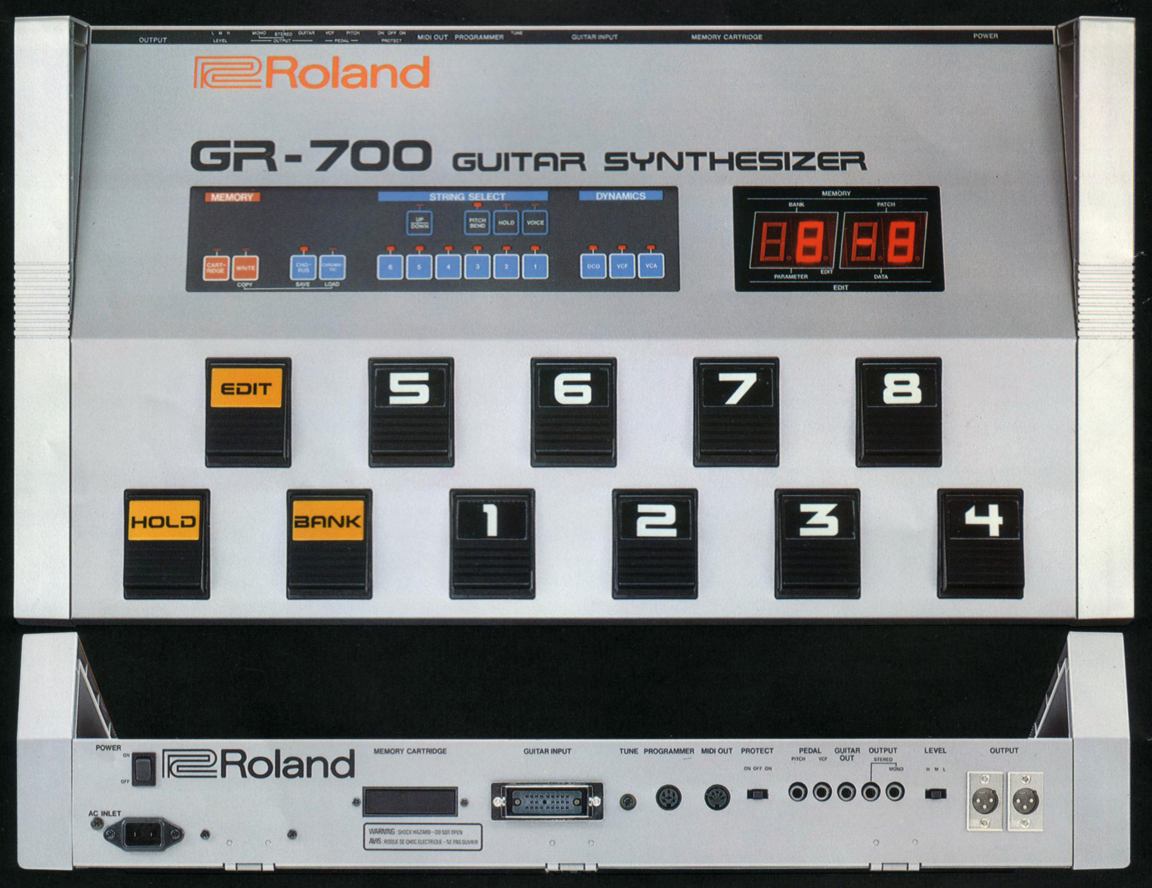 GR-700吉他合成器—字體設計的相關圖片