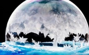 冰凍泡泡攝影照片捕捉到了冰晶的驚人之美