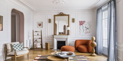 奧斯曼式的色彩：巴黎公寓室內設計欣的相關圖片
